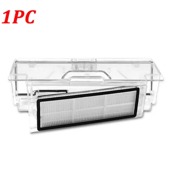 

Dust Bin Box with HEPA Filter for Xiaomi Vacuum 1S for Roborock S55 MI Robot Vacuum Cleaner Replacement Parts Accessories