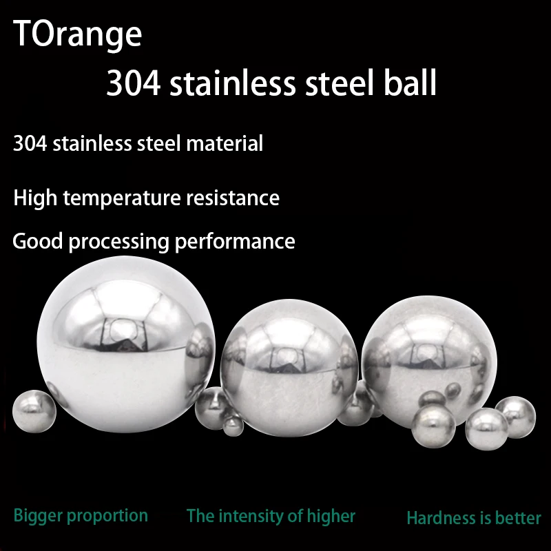 304 stainless steel ball 1 2 2.5 3 4 5 6 7 8 9 10mm precision solid stainless steel ball