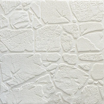 

New Self-adhesive 3D Wall Stickers Decorative Bedroom Bedside Living Toom TV Background Wall Paper Waterproof Stone Wallpaper