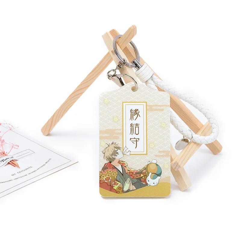 Аниме Нацумэ Yuujinchou брелок Нацумэ-Такаши Мадара милый забавный мультфильм акриловый брелок набор для автобусной карты мода персонализированный