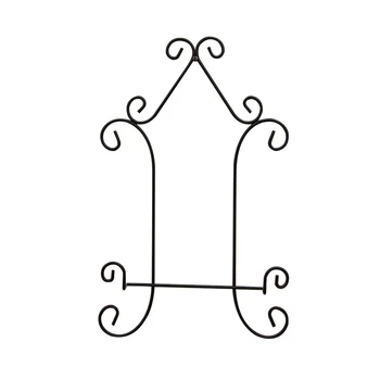 

1pc Display Stand Creative Useful Practical Durable Tray Rack Iron Display Stand Photo Holder for Albums Cookbooks