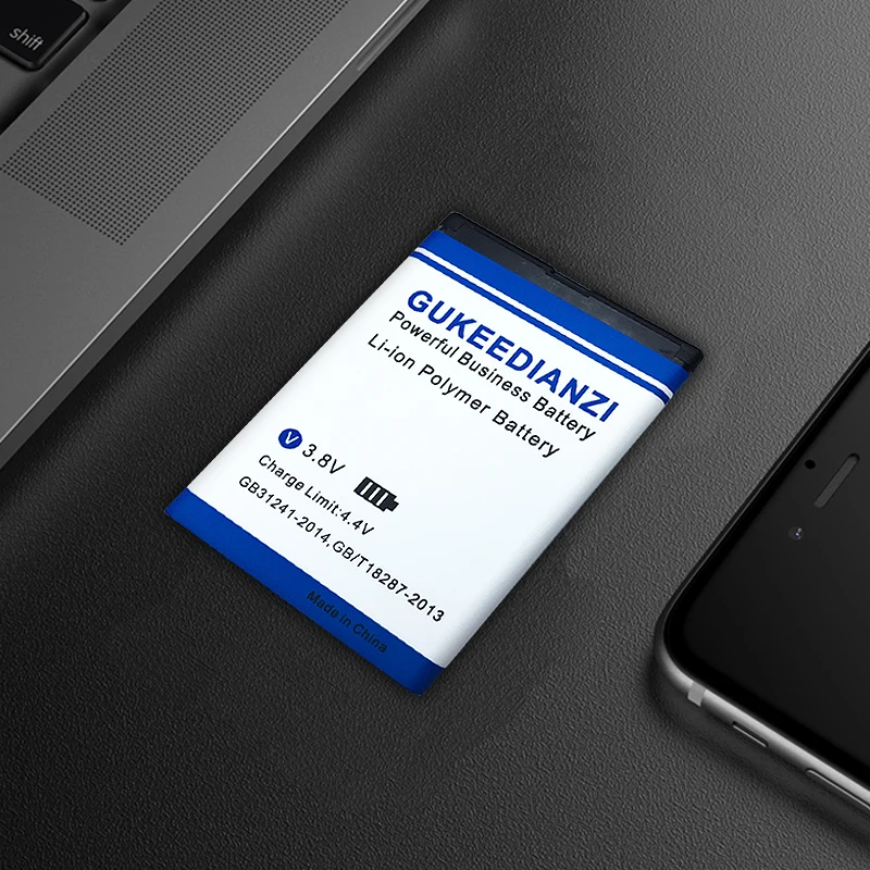 GUKEEDIANZI BP-4L Батарея для Nokia E52 E55 E63 E71 E72 E73 N810 N97 E90 E95 6790 6760 6650 телефон Батарея BP 4L BP4L