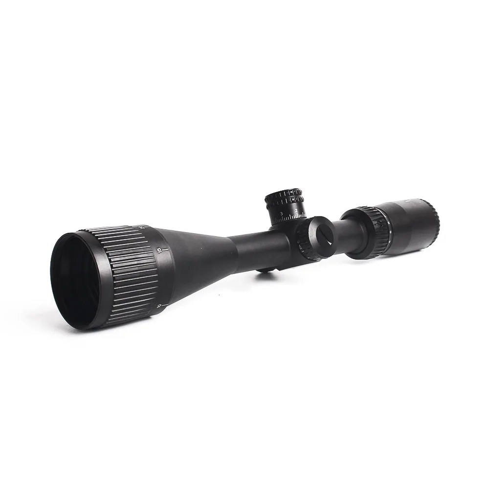 LUGER 3-12X42 AOE Тактический винтовочный оптический прицел Боковая регулировка параллакса охотничий прицел красный зеленый охотничий прицел воздушный ружейный оптический прицел для винтовки