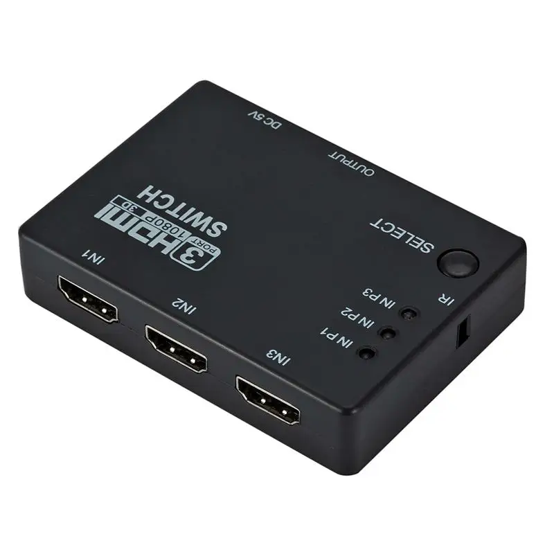 FFYY-HDMI 3 порта переключатель разветвитель концентратор с дистанционным 1080p для PS3 PS4 HDTV