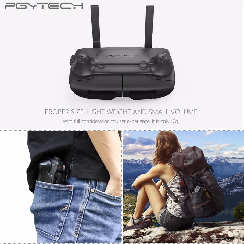 PGYTECH DJI Mavic Pro/Platinum шасси стояк держатель пропеллера пульт дистанционного управления палка для большого пальца Защитная крышка Дрон аксессуары