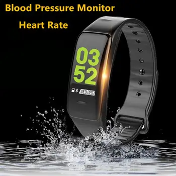 

Promotion--Smart Bracelet Blood Pressure Measurement Calorie Counter Wrist Watch Pulsometer Monitor Cardiaco Waterproof Fitnes