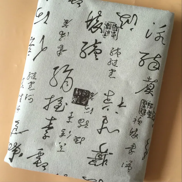 Cotton Linen Fabric DIY Sewing Quilting Linen Cotton Fabric Canvas Material For Patchwork Pillowcase A-Style