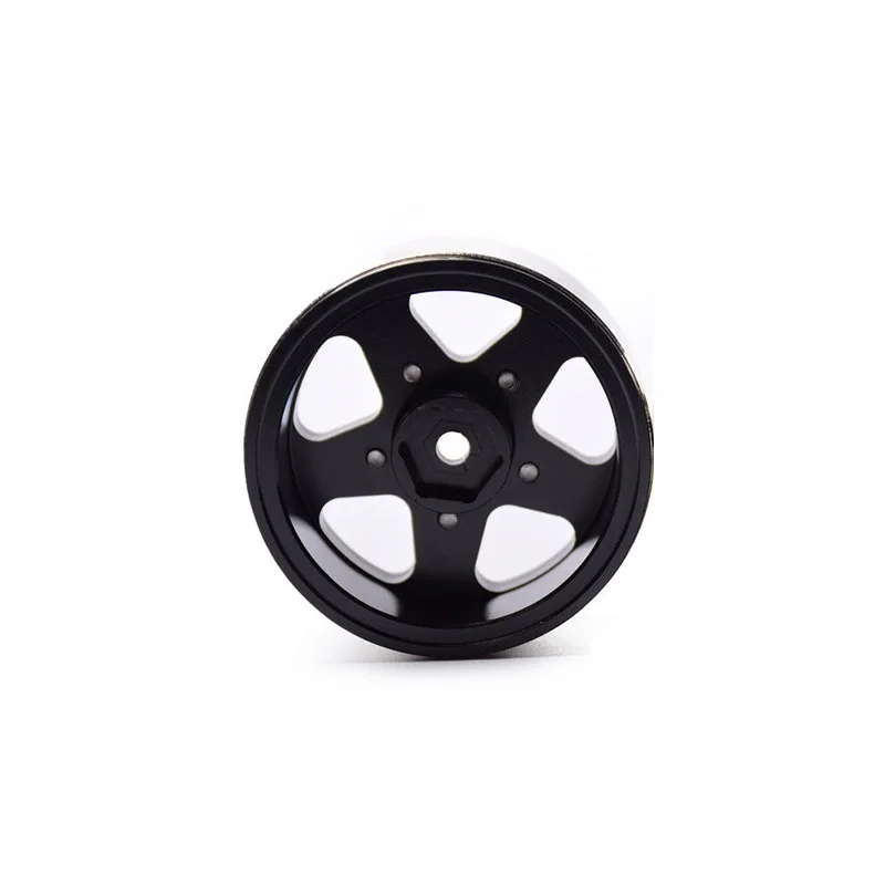 

Hot 4Pcs/Lot Heavy Aluminum Metal 1.9 Inch Wheel Rims 12mm Hex Hub for RC 1:10Th Model Car Rock Crawler