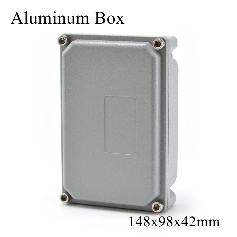 FA58 148x100x45 мм IP65 водонепроницаемая алюминиевая распределительная коробка Электронный Терминал герметичный литой металлический корпус Чехол-коннектор