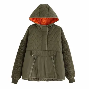 

Woah new BB105-9654 European and American fashion fleece jacket sleeves