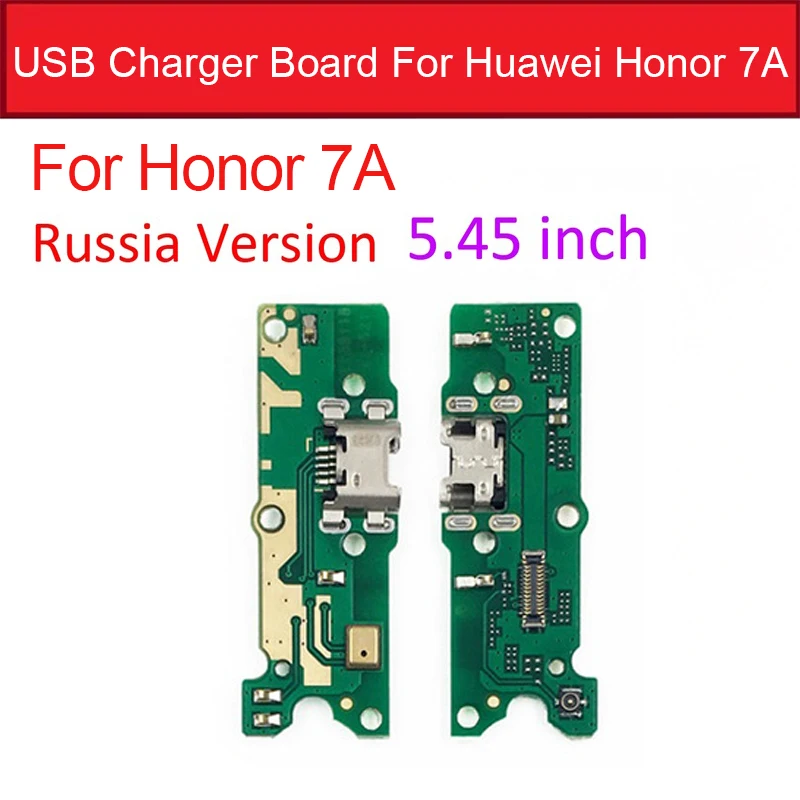 Зарядное устройство USB порт док-станция для huawei Honor 7A/7A Pro AUM-L29/7C AUM-L41/Honor 7X зарядный разъем плата запасные части