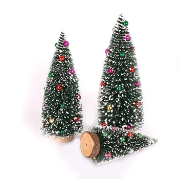 

Desktop Home Decoration White Mini Pine Tree Mini Trees DIY Christmas Tree