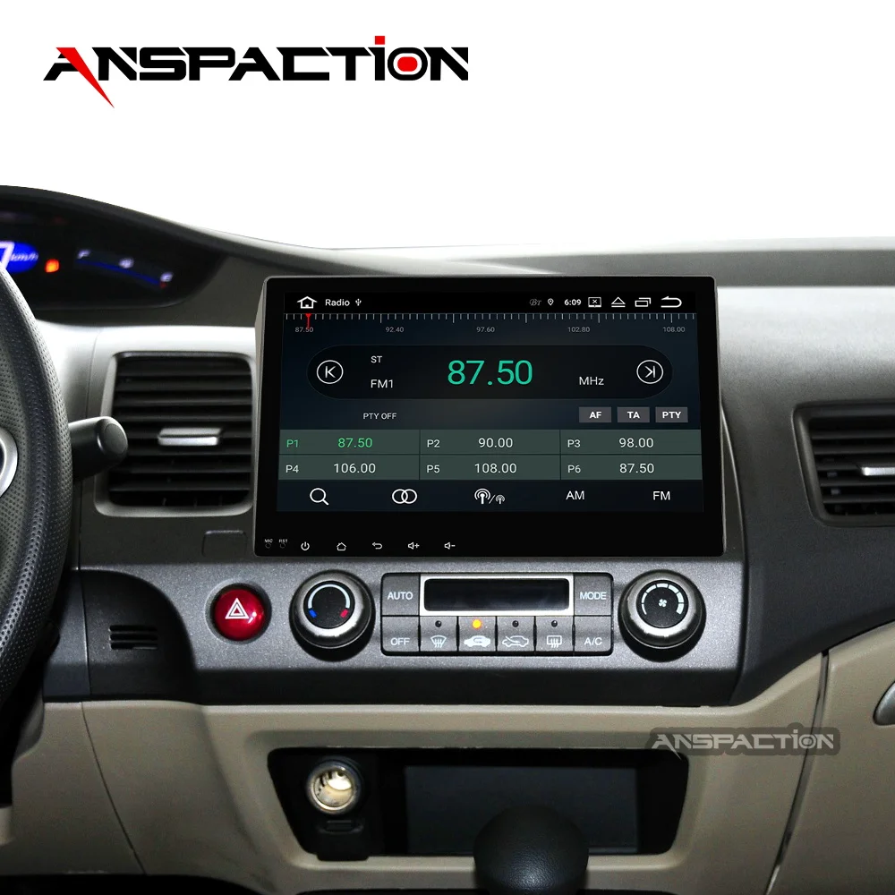 PX30 32G android 9.0 car dvd gps player for honda civic 2006-2011 car radio video player gps navigation car stereo 2 din dvd