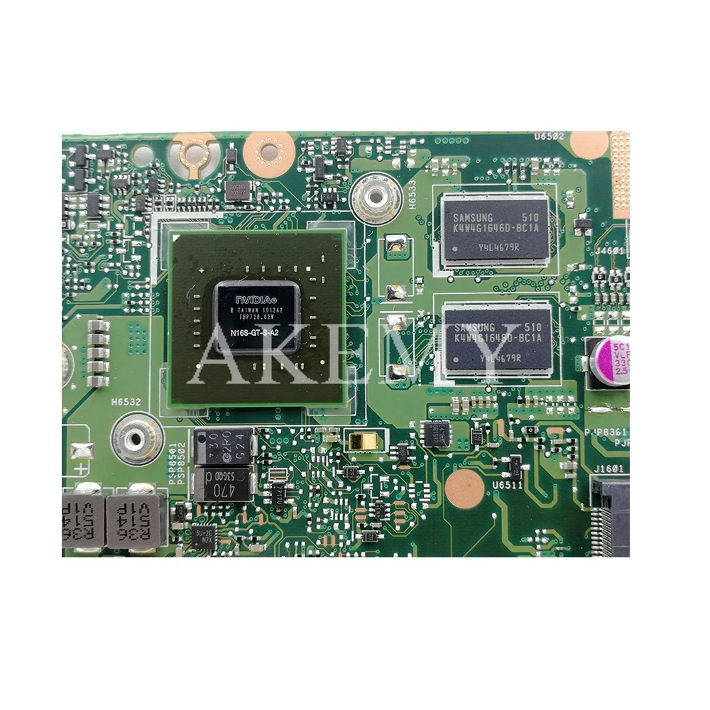 AKEMY K401LB материнская плата для ноутбука ASUS K401L K401LB K401LN материнская плата ТЕСТ ОК GT940M I7-5500U 4 Гб ОЗУ