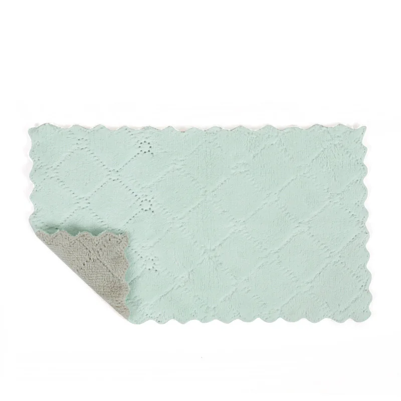 A Gray green Delidge 1 шт. сверхвпитывающая микрофибра кухонная ткань для посуды волшебный маслостойкий инструмент для очистки домашнее полотенце аксессуары для мытья - Цвет: A Gray green