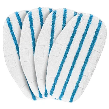 

SANQ 4 Pack Mop Heads Replacement Microfiber Steam Mop Pads for PurSteam ThermaPro 10-In-1