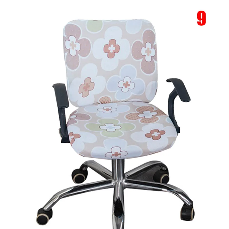 Computer Rotating Swivel Chair Cover Removable Stretchable Slipcover for Office L9 #2 | Дом и сад