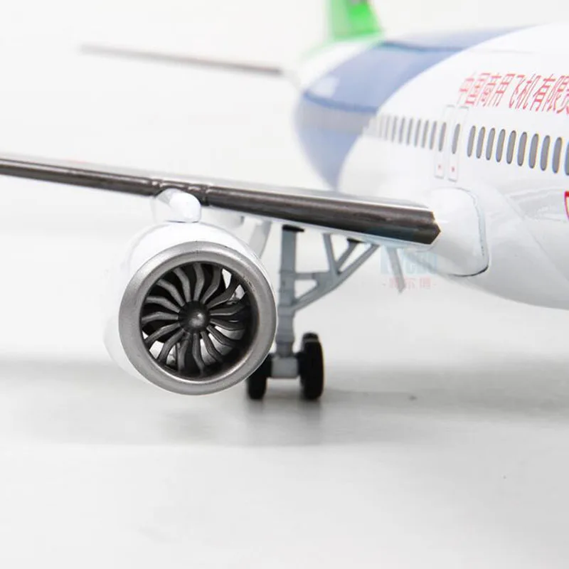 32 см 1/120 COMAC C919 модель Air China airlines W база шасси металлический сплав литья под давлением самолет коллекционные украшения игрушки подарок