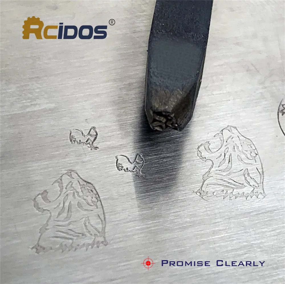 Jewelry Stamp letters metal stamping tool 1-7.8mm Small Design RCIDOS Made High Clearly,Send Design Size Check,Promise 100% Clearly