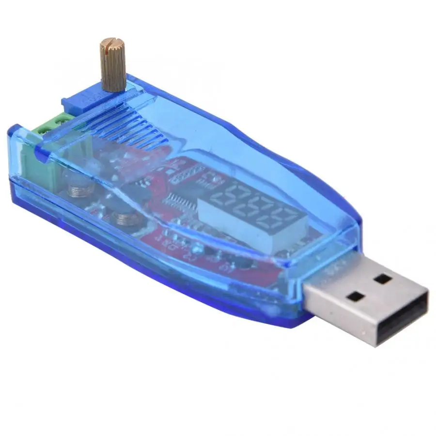 DC-DC регулятор питания модуль USB регулируемый потенциометр шаг вверх/вниз Модуль преобразователя DC5V вход