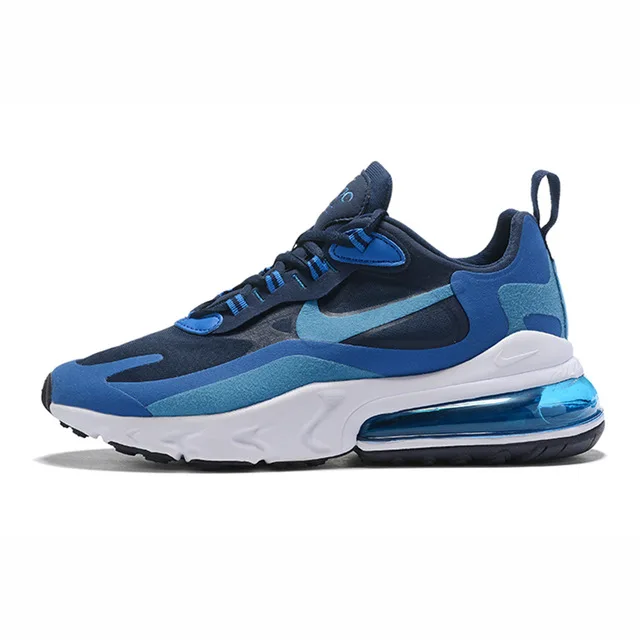 Мужские кроссовки для бега Nike Air Max 270 React, амортизирующие, амортизирующие, удобные, легкие, для фитнеса, модные, сочетающиеся цвета, AO4971 - Цвет: AO4971-400