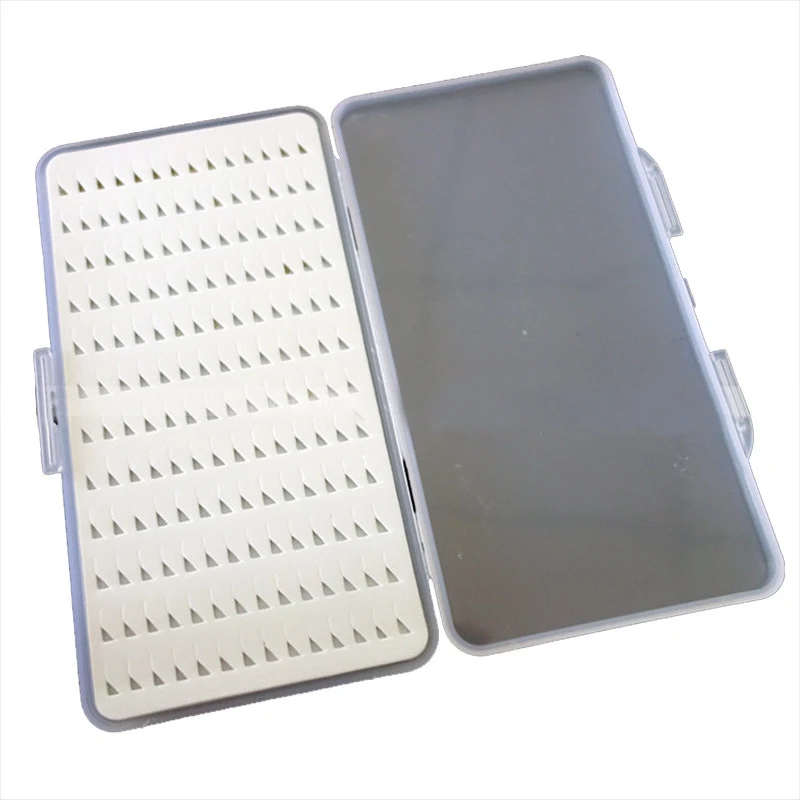 

Transparent Fly Fishing Flies Box With Foam Portable Flying Fishhook Case Fishing Lure Tackle Boxes Fishing Accessories Boxes ZW