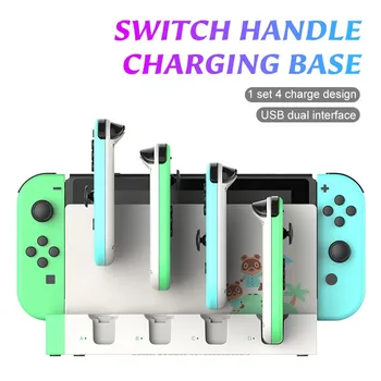 

iPega PG-9186 Game Controller Charger Charging Dock Stand Station Holder for Nintendo Switch Joy-Con Game Console with Indicator
