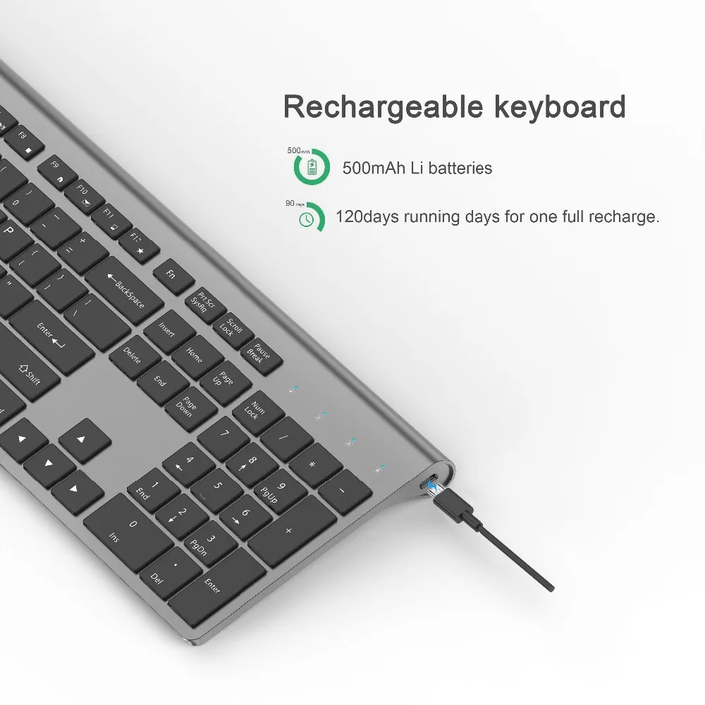 rechargeable keyboard 3