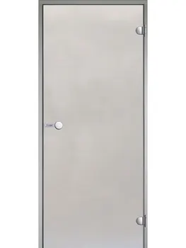 

Door for Turkish парной Harvia 7 х19 (glass, satin, box aluminum), da71905
