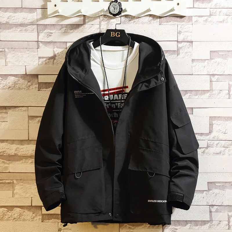 

2019 New Brand Cargo Jackets Men'S Spring Autumn Winter Casual Classic Bomber Clothes
