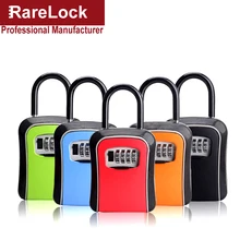 Key Storage Box Padlock for Door Hotel School Cabinet Jewelry Case Wedding Product Game Prop DIY Rarelock OSP03 a