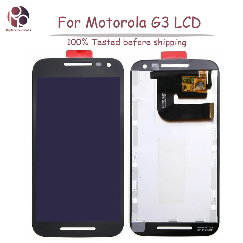 Для Motorola Moto G XT1032 XT1033 G2 XT1063 XT1064 G3 XT1544 G4 играть XT1601 XT1602 ЖК-дисплей Дисплей кодирующий преобразователь сенсорного экрана в сборе
