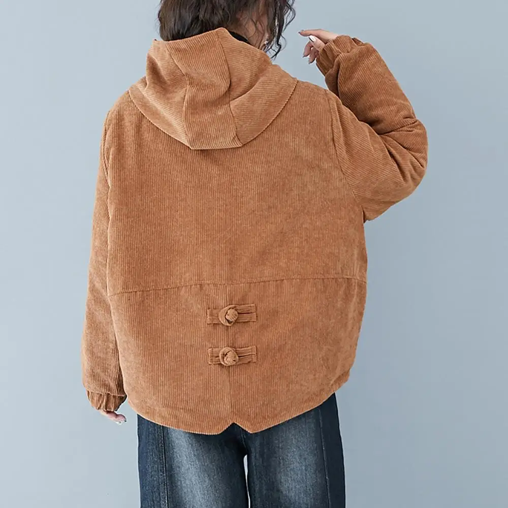 Зимняя хлопковая куртка для женщин, теплое однотонное плотное пальто, Manteau Femme Winterjas Dames Parka Abrigos Mujer Invierno Kurtka Zimowa damsk