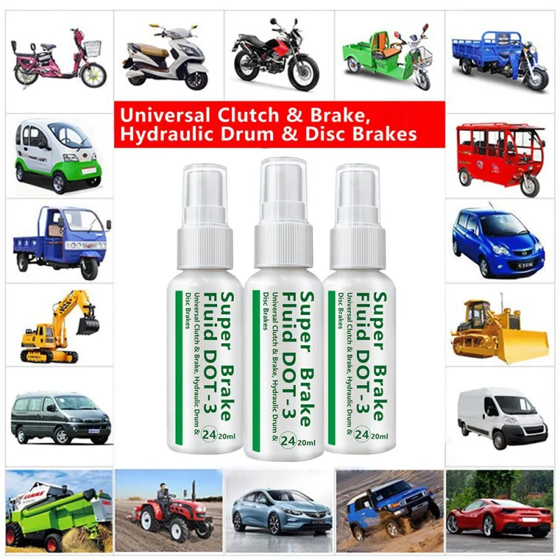 50ml Universal Car Motorcycle Brake Oil Brake Fluid Suitable For All Braking Systems