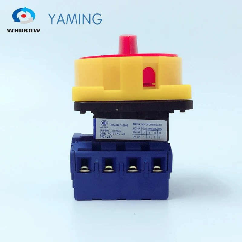 YMD11 25D 4P IP66 переключатель изолятора с защитной крышкой водонепроницаемые