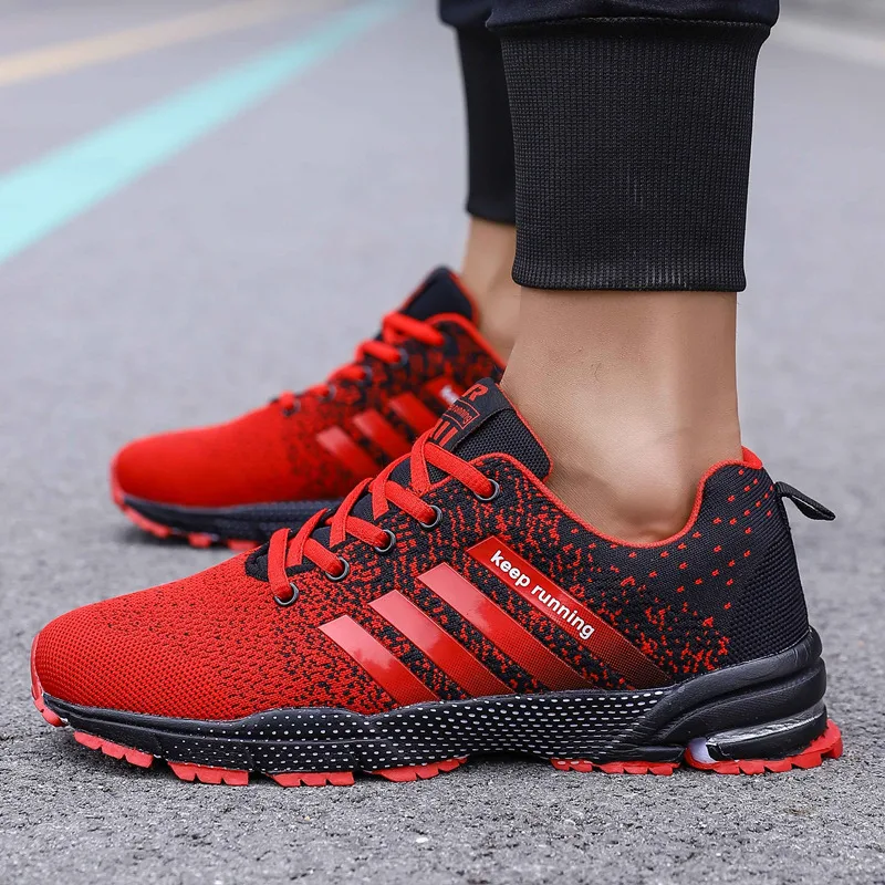 adidas keep running red