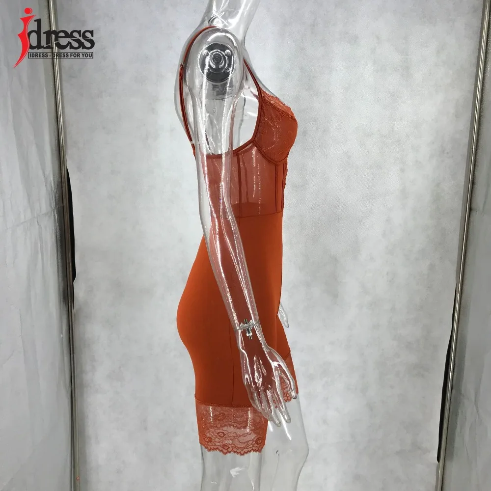 IDress Sexy Women See Through Floral Lace Sleepwear Babydoll Erotic Cosplay Costume Porno Body Mujer Mesh Sheer Lace Playsuit (14)