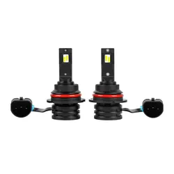 Ampoules de phares de voiture LED Turbo 12V, 2 pièces, H4 H7 16000LM H1 H3 H8 H11, ampoule de phares de voiture HB3 HB4 9005 9006 
