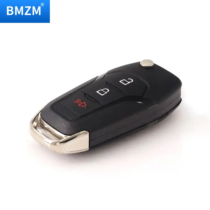 BMZM 2 + 1 кнопочный дистанционный Раскладной Автомобильный ключ для Ford Escort с N5F A08TAA