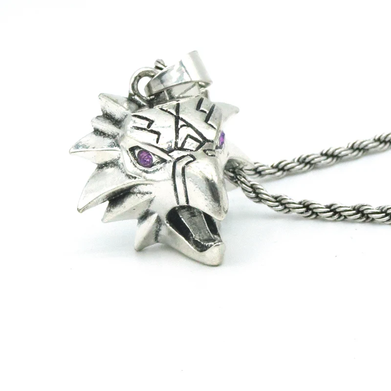 Wizard school legendary creature Griffin necklace 26*30mm game cosplay monster hunter wild Gryphon medallion pendant necklace