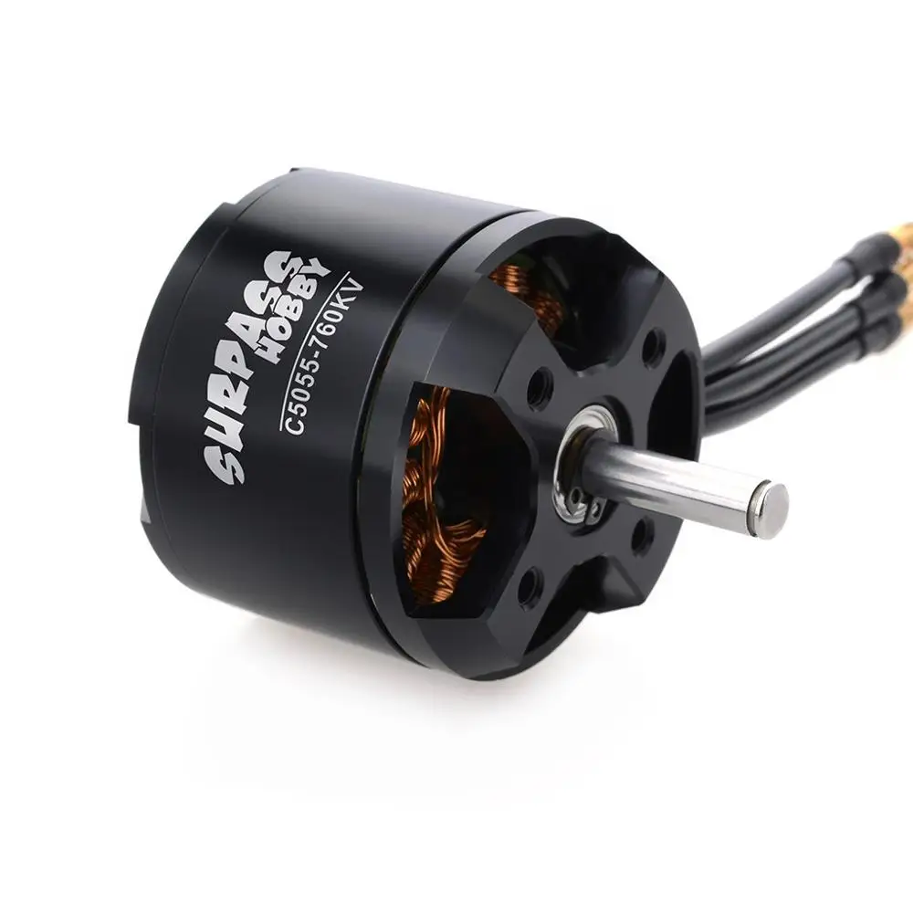 SURPASS HOBBY C5055 400KV 600KV 700KV бесщеточный двигатель для RC самолета планерный самолет с фиксированным крылом