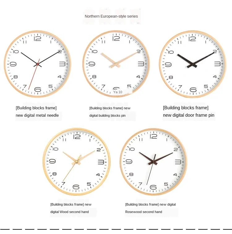 Nordic relógio de parede mecanismo relógio parede