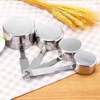 

ONEUP Barista Tools Flour Coffee Powder Measuring Spoon for Kitchen Portable Washable Teaspoon Coffee Scoop Stainless Steel 4pcs