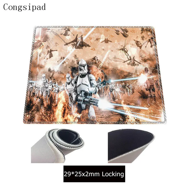 400x900x3mm Congsipad Звездные войны 900x400 мм большие размеры игровой коврик для мыши Коврик для мыши L XL XXL Черный замок край для cs go dota gamer - Цвет: 400x900x3mm
