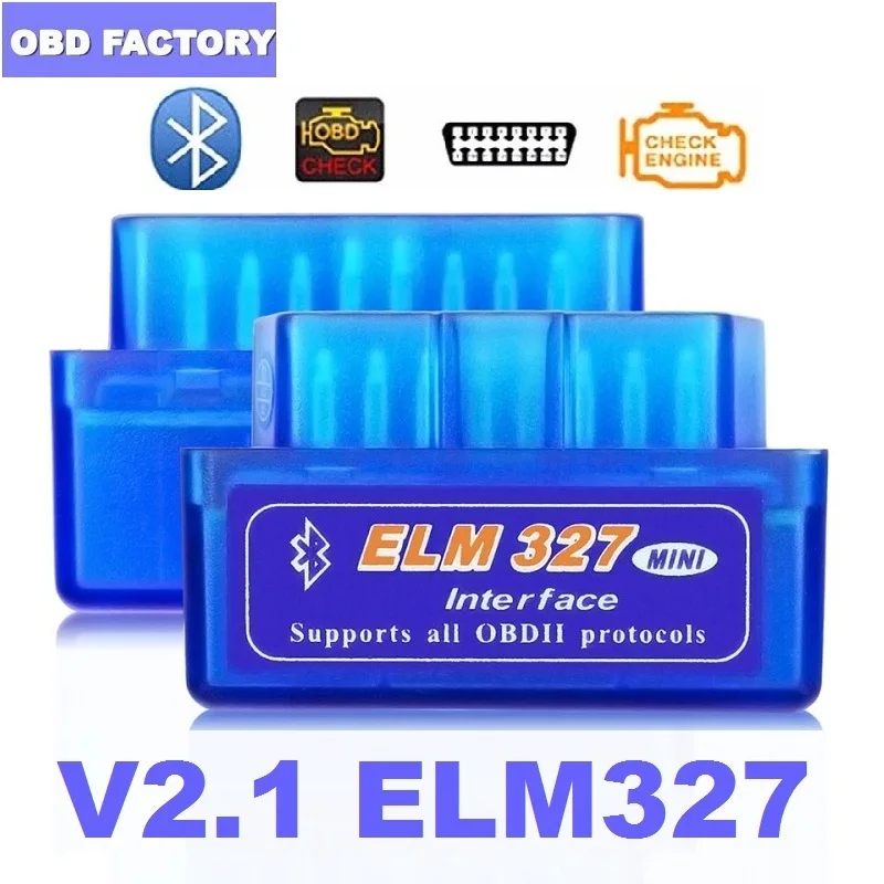 Автомобильный сканер ELM 327 Mini с Bluetooth 4/7/12/19 шт. |