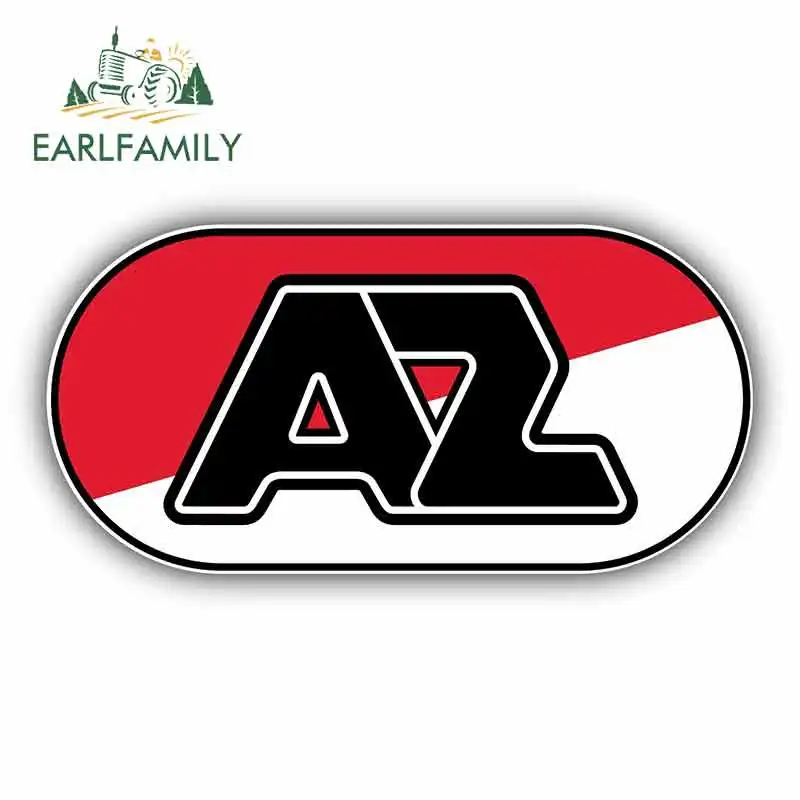 EARLFAMILY 13 см x 6,3 см виниловые наклейки для автомобиля и Переводные картинки для Alkmaar FC netherland football graphics JDM DIY Покрытие для багажника автомобиля