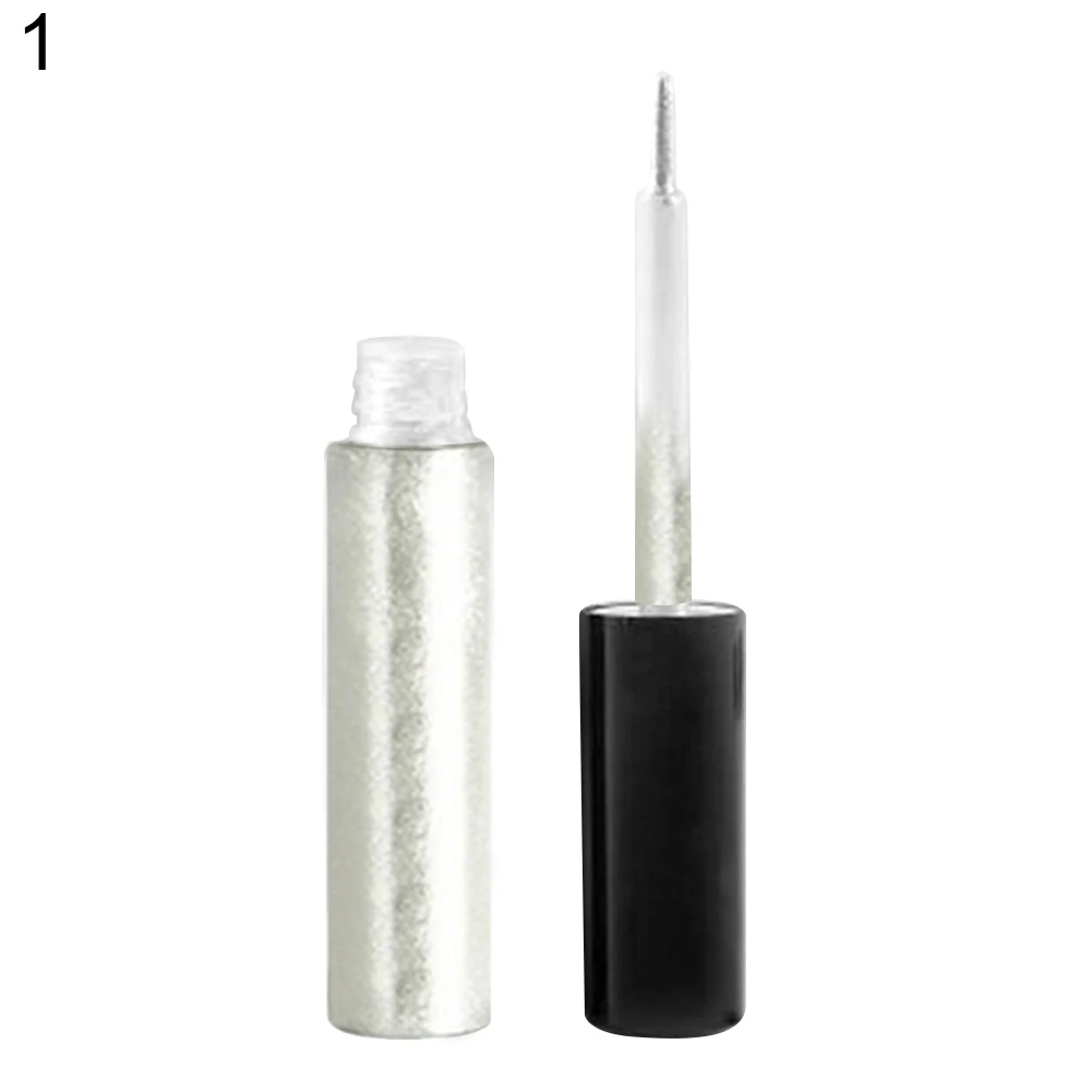 Модная жидкая блестящая подводка для глаз из белого золота, водостойкая стойкая неоновая цветная Косметическая подводка для глаз, карандаш, инструменты для макияжа