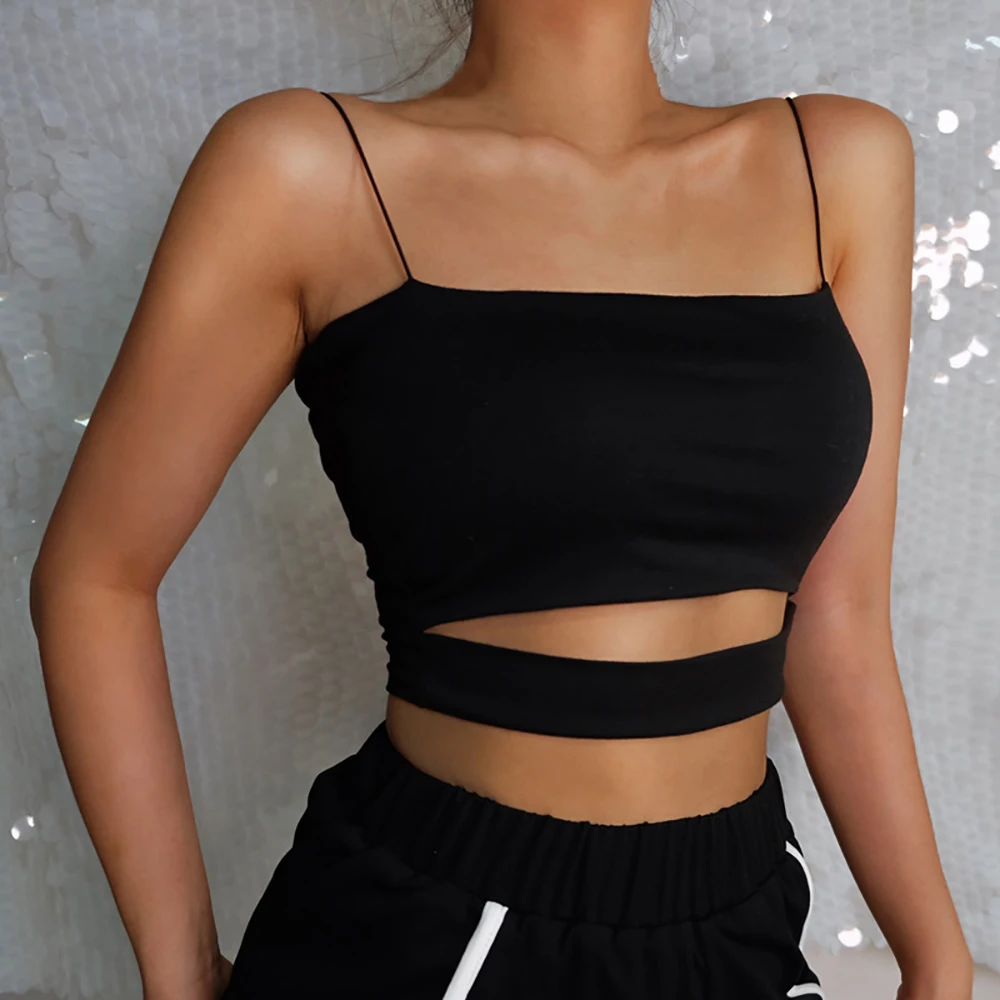 Sfit Winkel принт Gestellte Camis Frauen сексуальный Gestellte уличная одежда короткий топ Sommer открытая спина Bralette Leibchen Топы