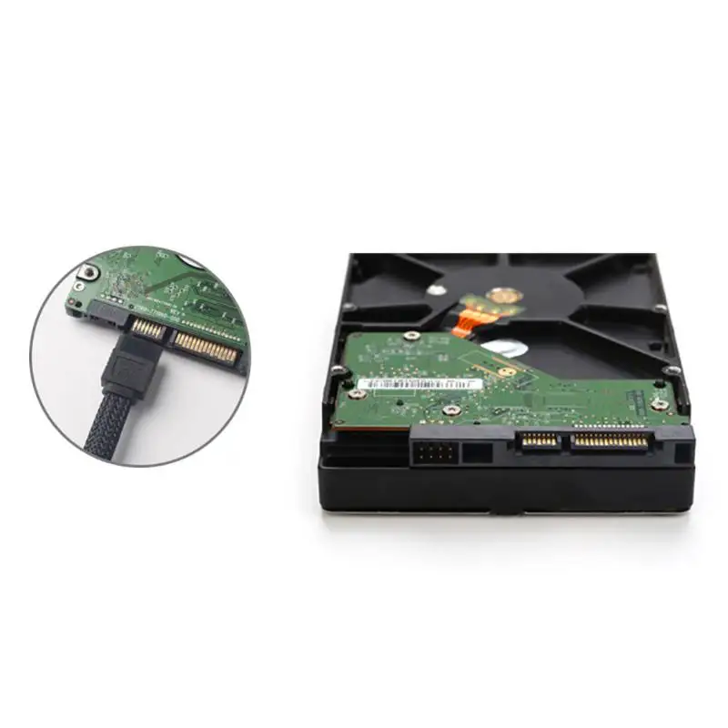 SATA кабель III 2 шт 6 Гбит/с прямой HDD SDD кабель для передачи данных с закрывающая защелка для SATA HDD SSD CD драйвер CD писатель кабели