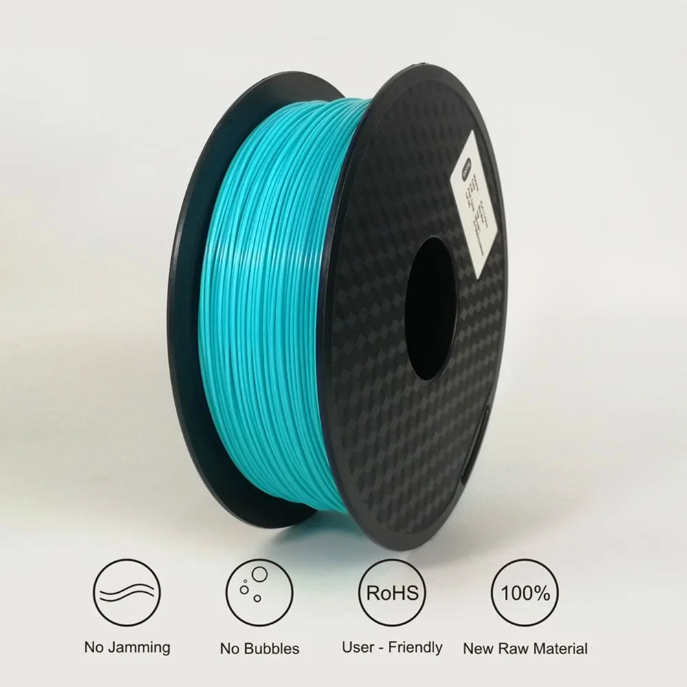 EasyThreed 3d принтер PLA нить 1,75 мм нить мерная+/-0,05 мм 1 кг Небесно-Голубой 3D пластик печатный материал для RepRap